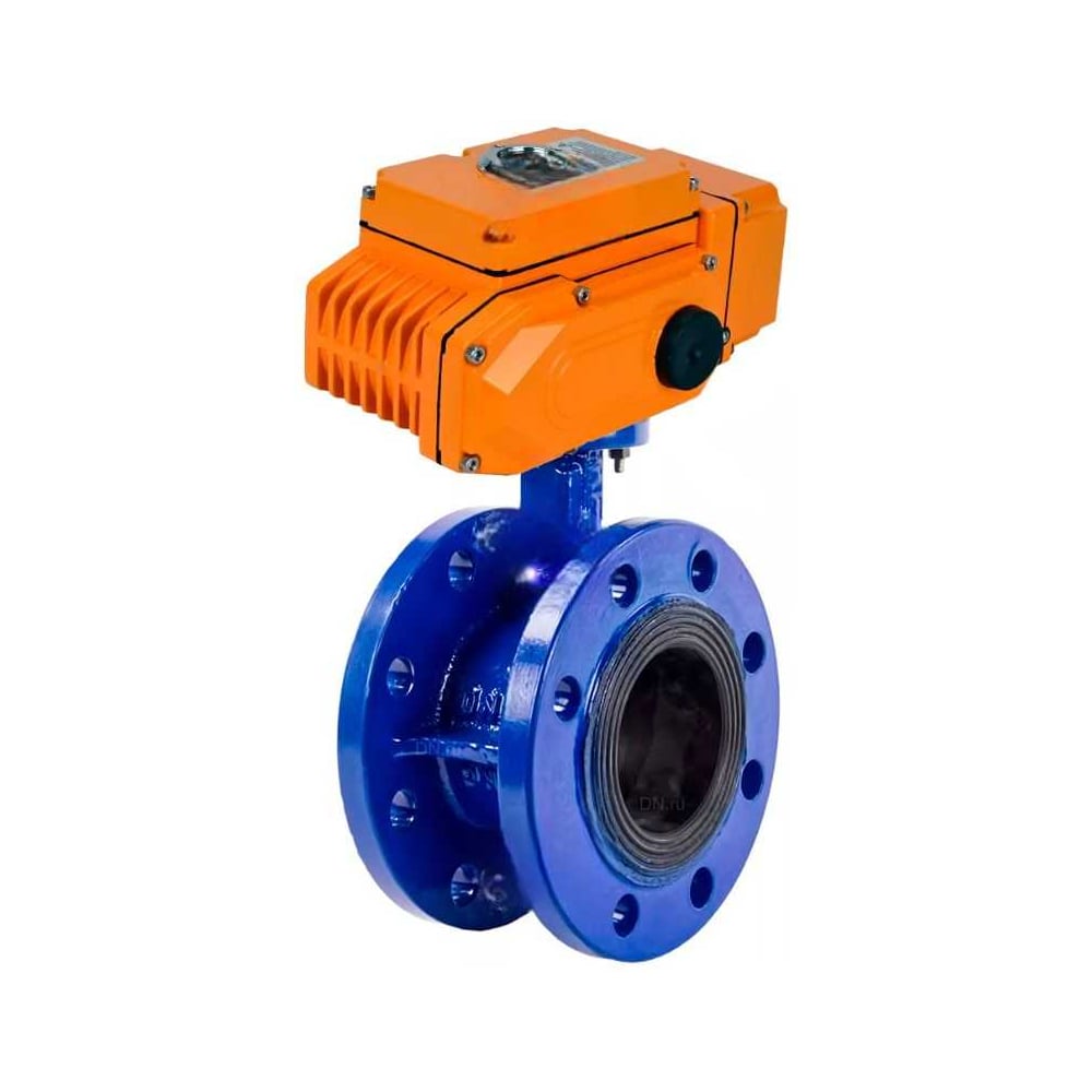 Изображение товара Затвор дисковый поворотный DN125 Ру16 с EPDM QT2-030 220В Изображение товара Затвор дисковый поворотный DN125 Ру16 с EPDM QT2-030 220В