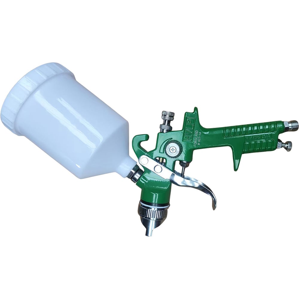 Изображение товара Краскораспылитель Forsland Forsland-W-827-14(66885) с регулятором давления и дополнительной дюзой Изображение товара Краскораспылитель Forsland Forsland-W-827-14(66885) с регулятором давления и дополнительной дюзой