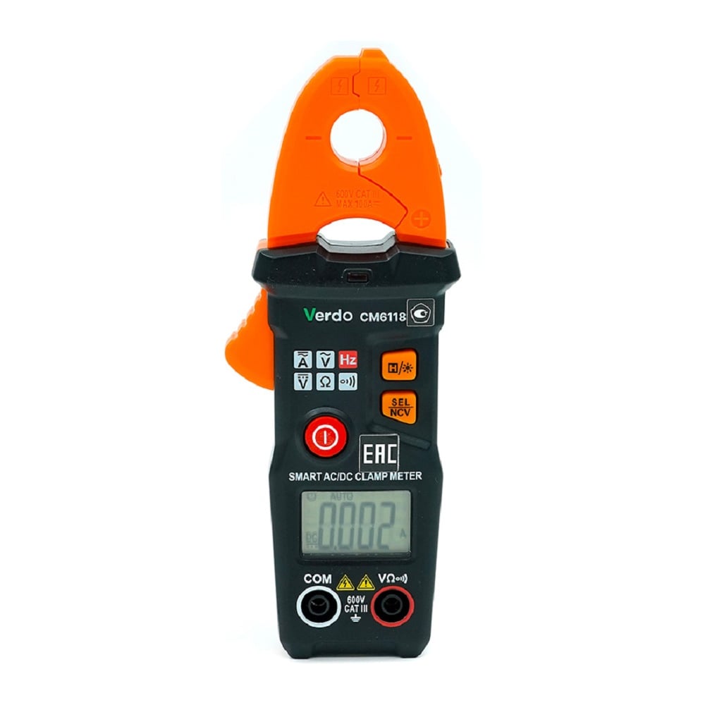 Изображение товара Клещи токоизмерительные многофункциональные VERDO CM6118 CM611800