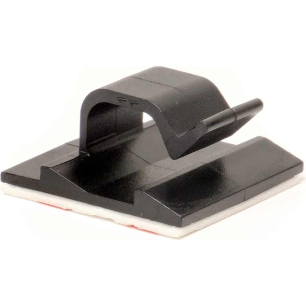 Изображение товара Самоклеящаяся клипса для круглого кабеля DKC черная 8мм 100 шт