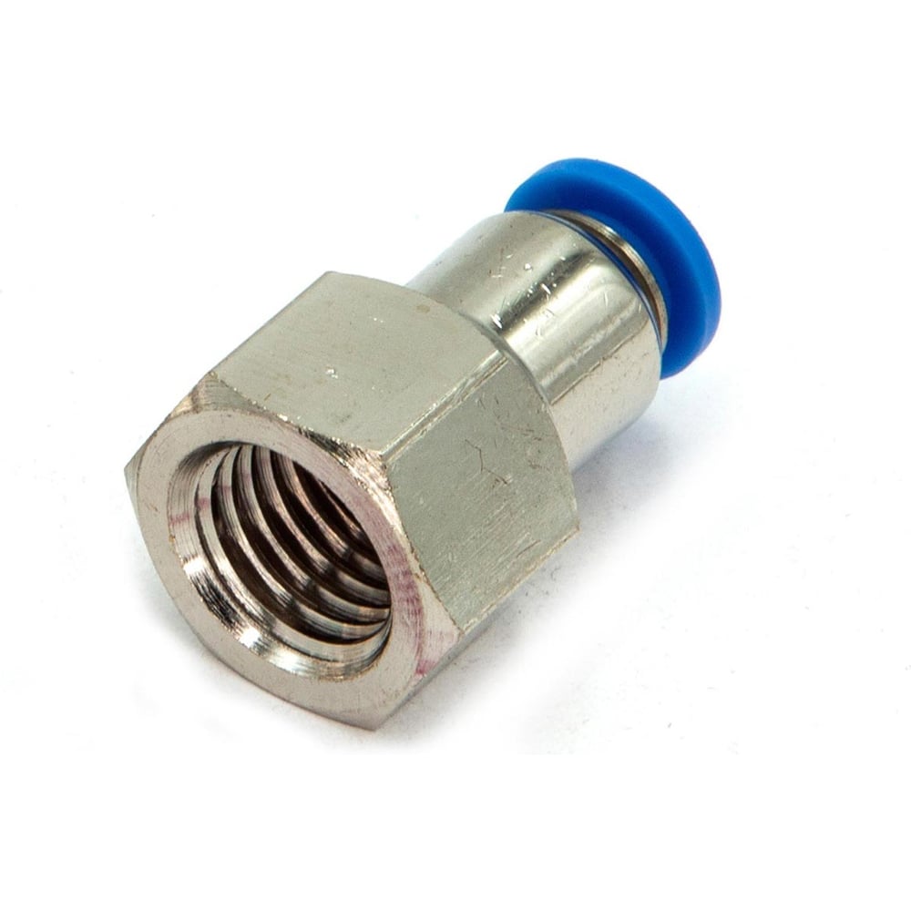 Изображение товара Пневмофитинг цанговый прямой с внутренней резьбой HIMPT PCF 6-М12х1.5 10 шт 00-00026458