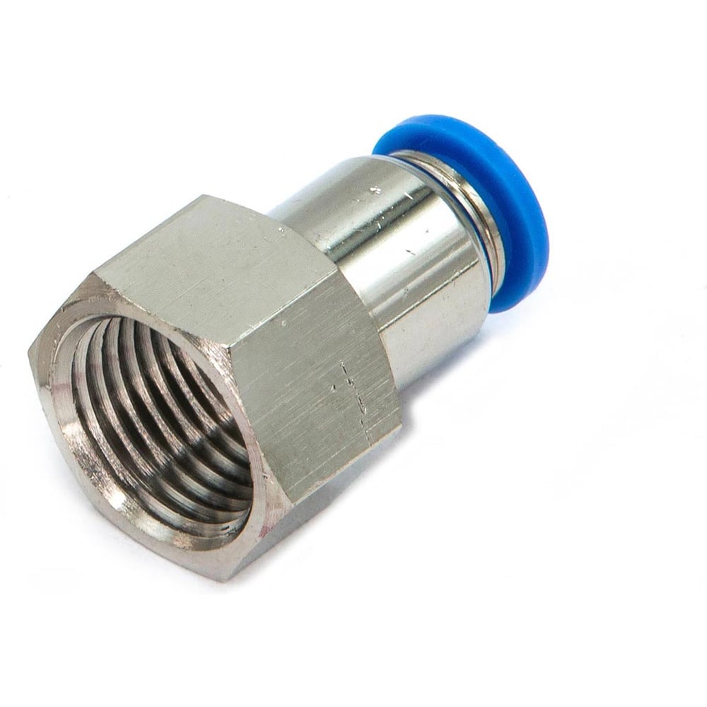 Изображение товара Пневмофитинг цанговый прямой с внутренней резьбой HIMPT PCF 8-М16х1.5 10 шт 00-00026470