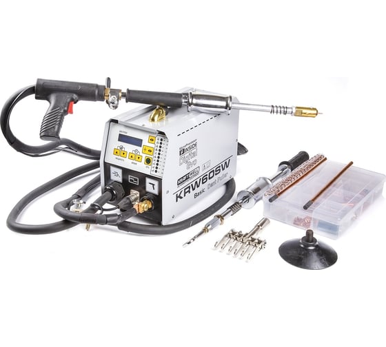 Изображение товара Аппарат для контактной точечной сварки KraftWell 380 В, споттер, без тележки KRW60SW/380L