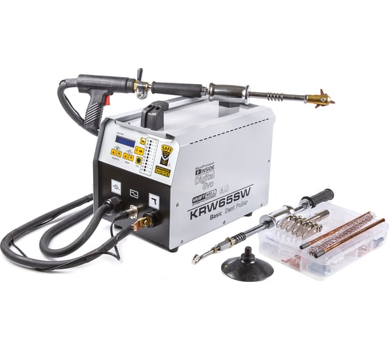 Изображение товара Аппарат для контактной точечной сварки KraftWell 380 В, споттер, без тележки KRW65SW/380L