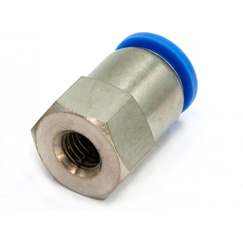 Изображение товара Пневмофитинг цанговый прямой с внутренней резьбой HIMPT PCF 12-М10х1.5 10 шт 00-00026486