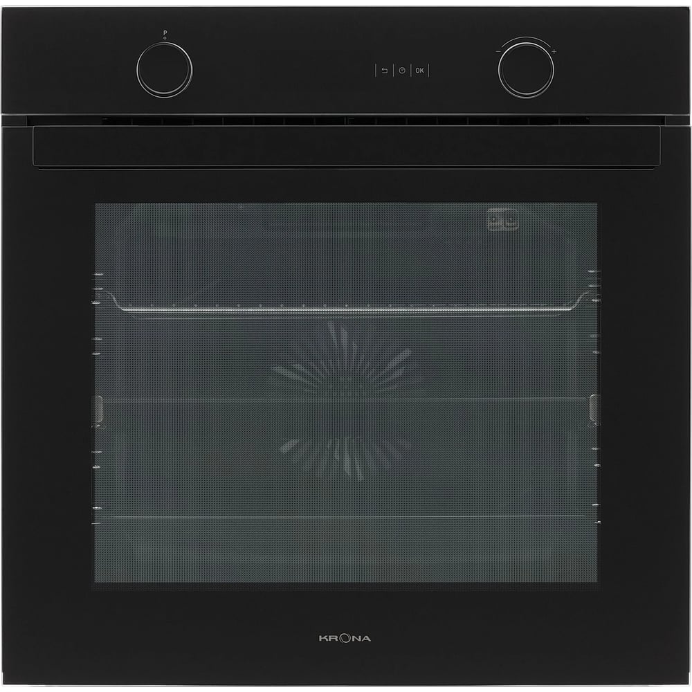 Изображение товара Духовой шкаф KRONA NERO max 60 BL/BL с конвекцией и сенсорным управлением