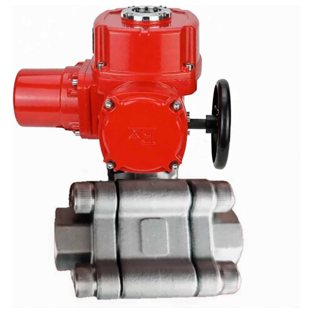 Изображение товара Кран шаровой DN.ru 316-316-PTFE-FP-SW-ISO-H Ду65 Ру63 под приварку, взрывозащищенный эл.привод QT-W (M) EX-020 380В D160-76639