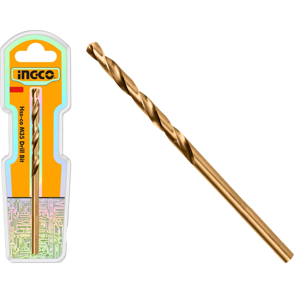 Изображение товара Сверло INGCO M35 HSS-Со 7.5 мм INDUSTRIAL Изображение товара Сверло INGCO M35 HSS-Со 7.5 мм INDUSTRIAL
