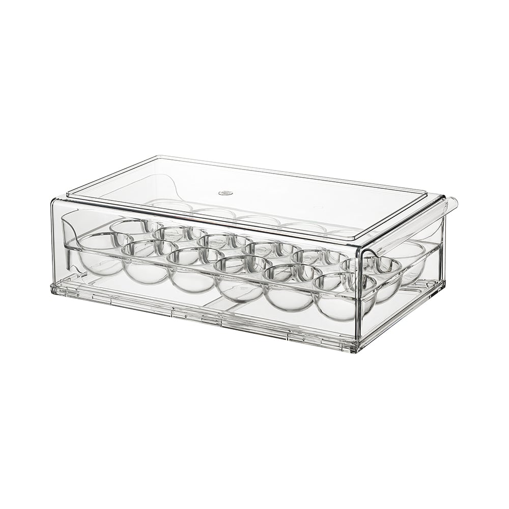 Изображение товара Органайзер для хранения яиц выдвижной Smart Solutions Keep In 18 ячеек SS0000293