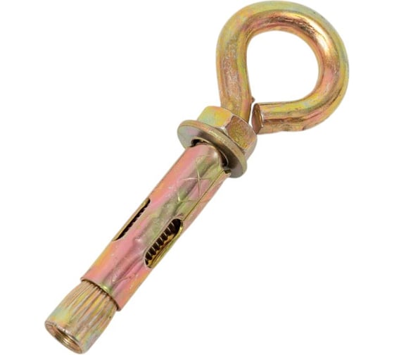 Изображение товара Анкерный болт ARNO INDUSTRIES 12х70 мм 5 шт, с кольцом для крепления конструкций к бетону и кирпичу AEH001207063107