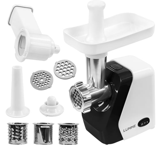 Изображение товара Мясорубка LUMME LU-MG2114C белый мрамор 42451