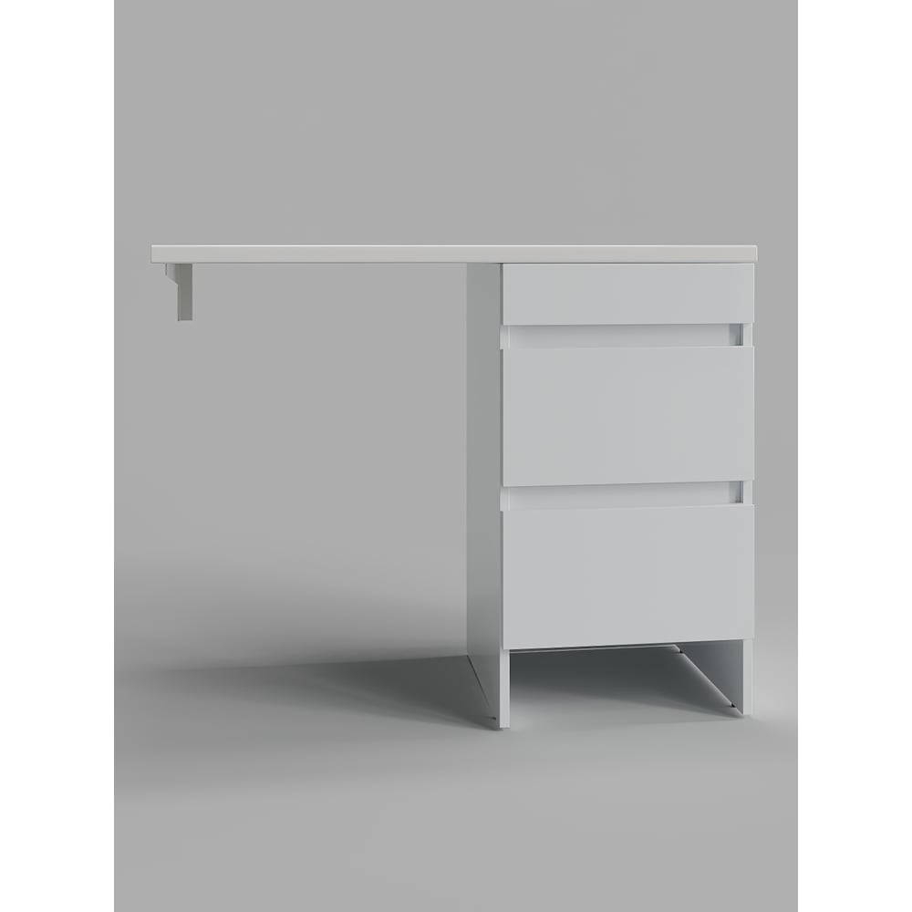 Изображение товара Тумба под раковину с правой чашей для стиральной машины Klin Agger CLE1100ANWH-SR