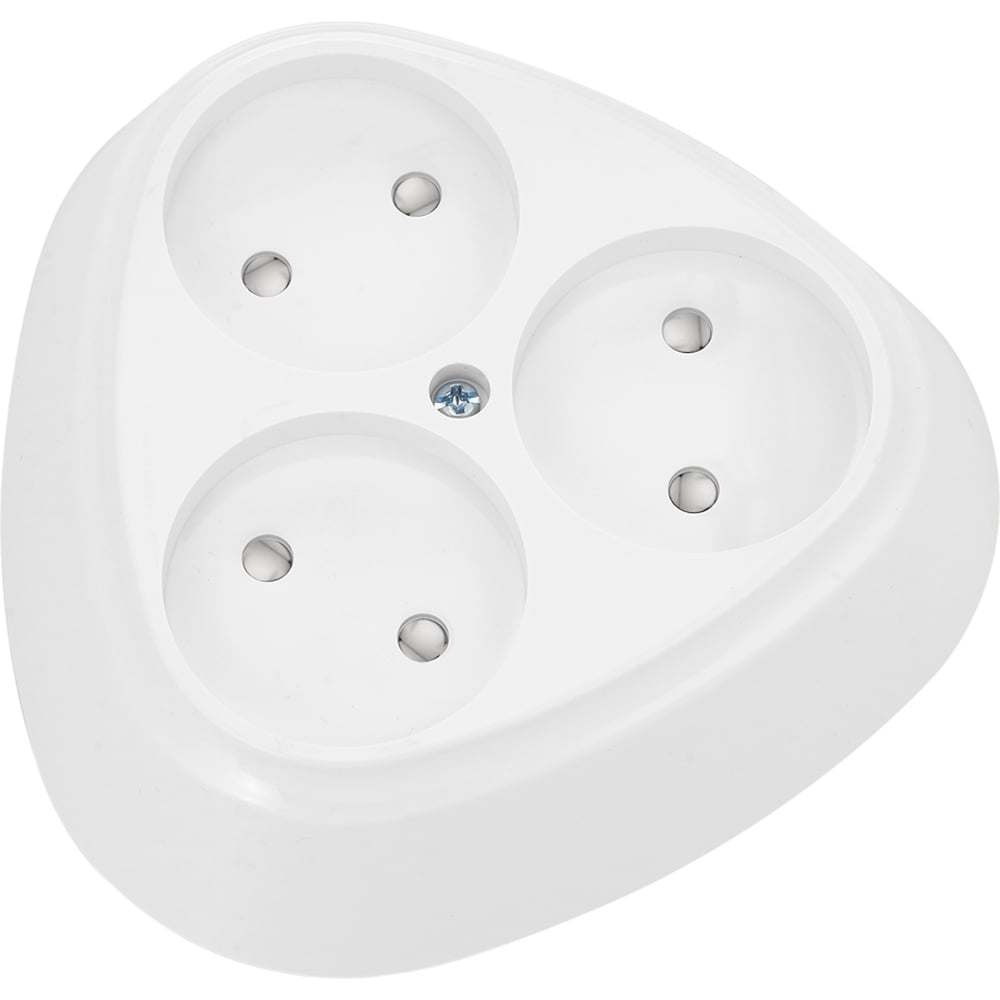 Изображение товара Розетка 3-местная Bylectrica ОУ (треугольная) со шторкой серия ПРАЛЕСКА, белый РА16-115 Изображение товара Розетка 3-местная Bylectrica ОУ (треугольная) со шторкой серия ПРАЛЕСКА, белый РА16-115