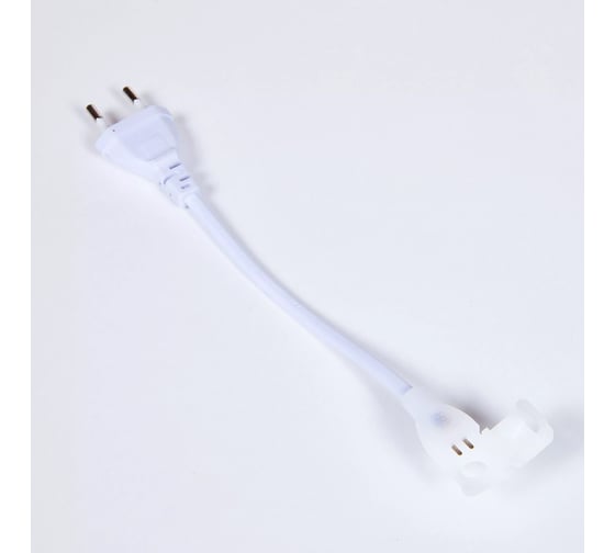 Изображение товара Сетевой шнур Eleganz 15см с вилкой для 220В Неона, 10см шаг резки, 4шт EL-CWN15