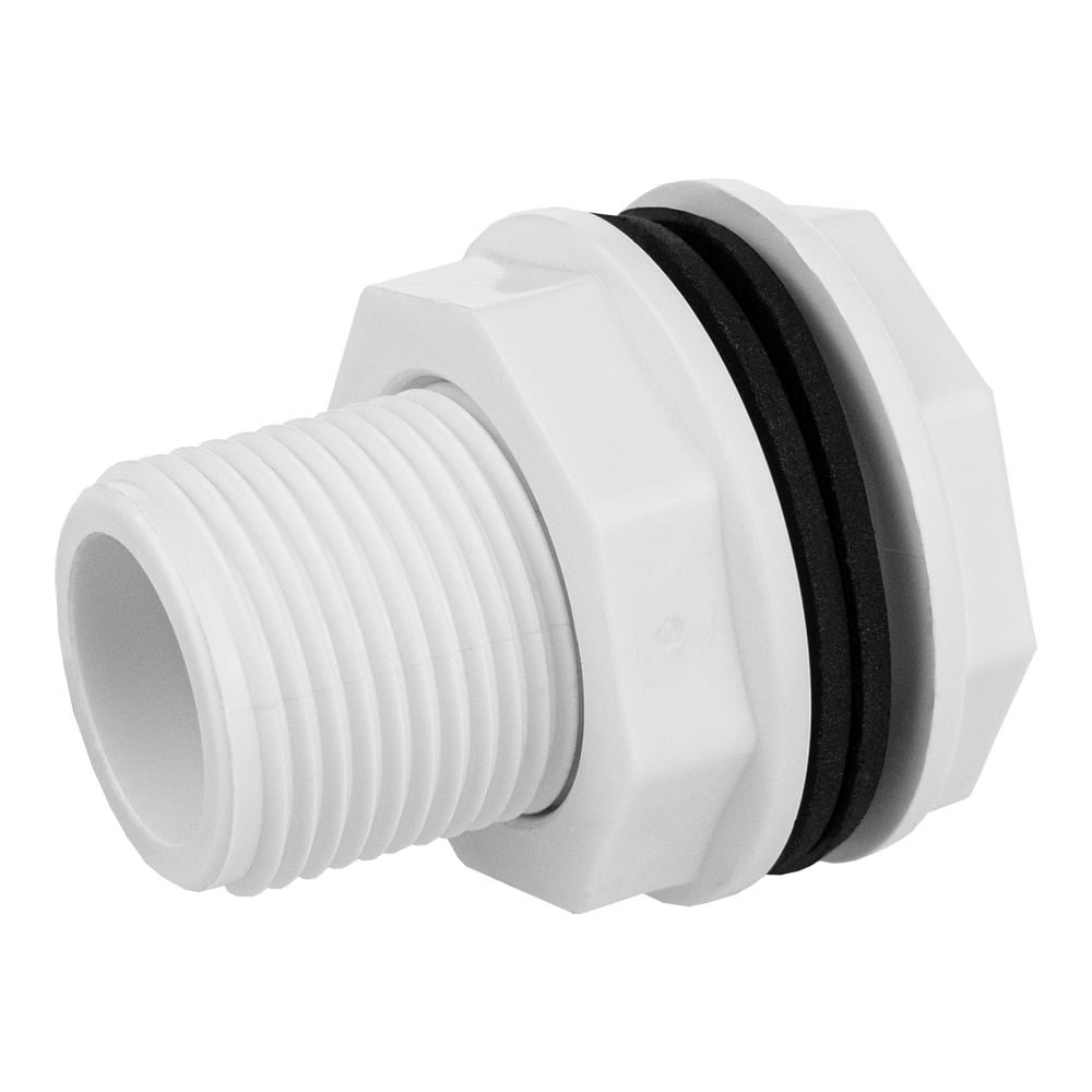 Изображение товара Штуцер (врезка) в бак (емкость) MasterProf с прокладкой 1" пластик МР-У ДС.072004 Изображение товара Штуцер (врезка) в бак (емкость) MasterProf с прокладкой 1" пластик МР-У ДС.072004