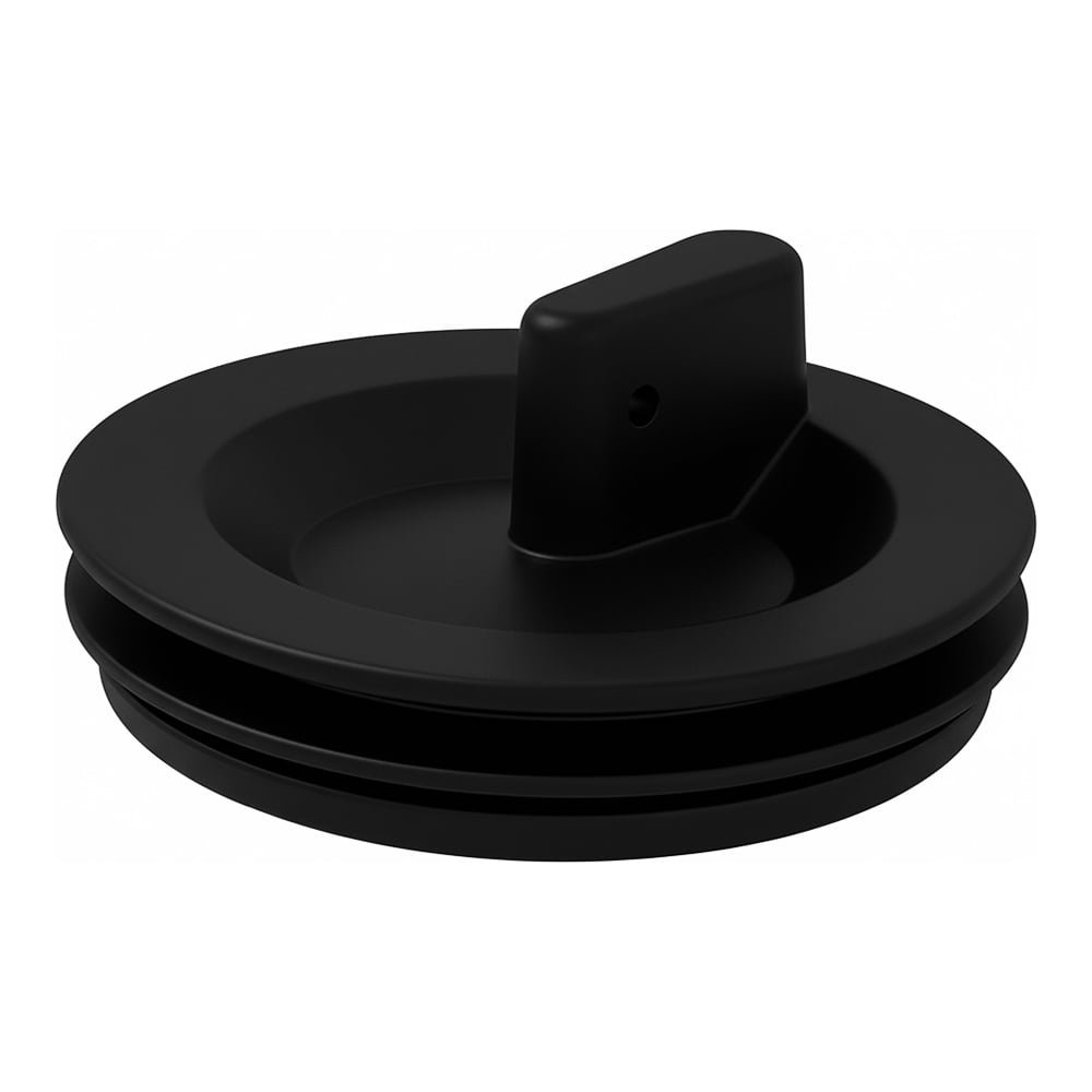 Изображение товара Пробка для ванны/раковины MasterProf (D 45 мм) ЧЁРНАЯ, MP ИС.110782