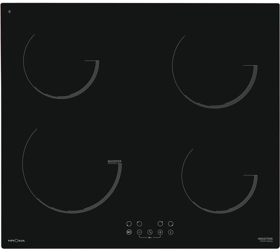 Изображение товара Индукционная варочная поверхность (независимая) Krona VENTO 60 BL КА-00001048