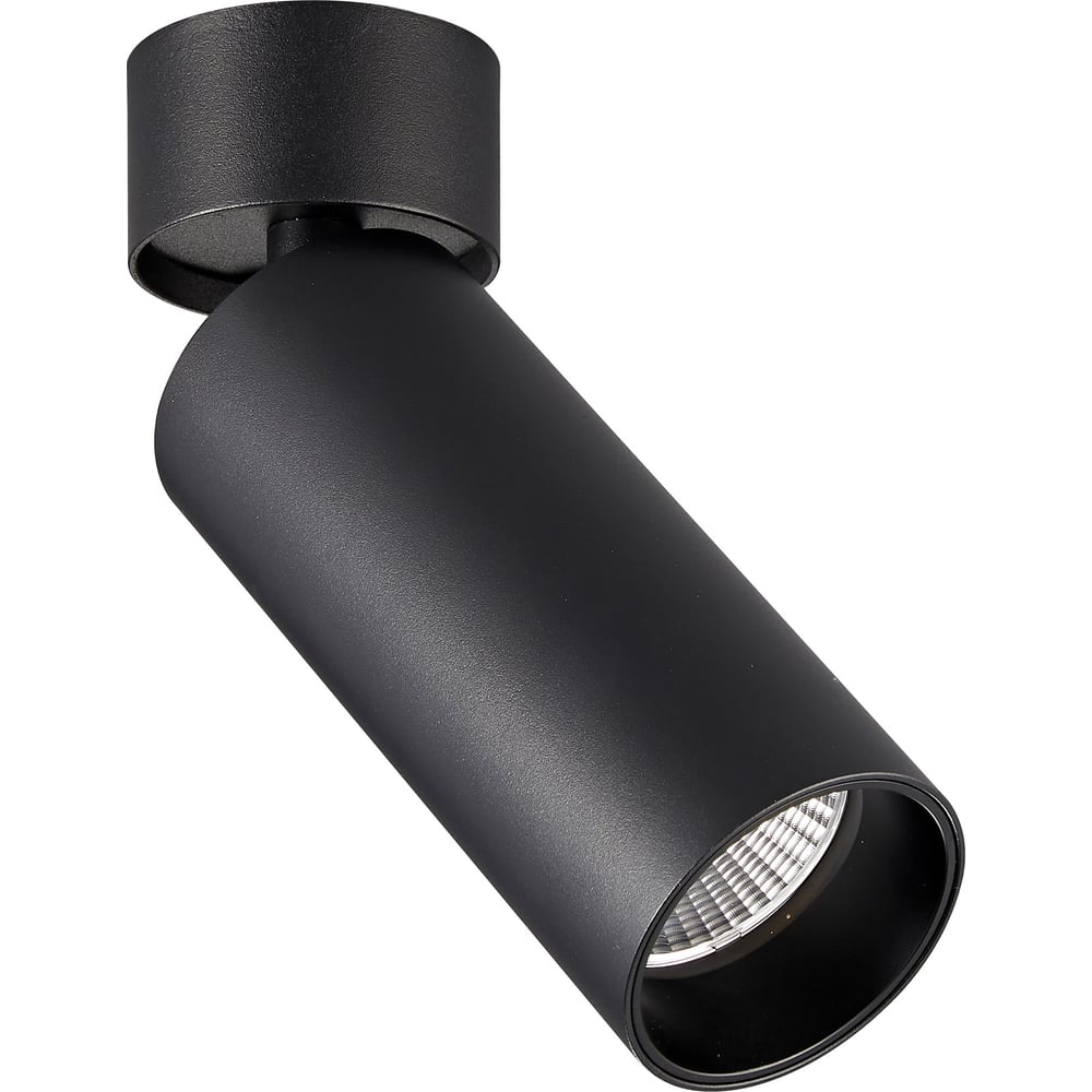 Изображение товара Светильник потолочный ST LUCE черный LED 1*7W 4000K 560Lm Ra>90 60 IP20 D52xH130 220-240VV ST171.442.07