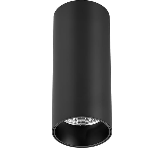 Изображение товара Светильник потолочный Черный LED 1х7W 3000K 560Lm Ra 90 60 IP20 D52xH125 220-240VV ST luce ST170.432.07