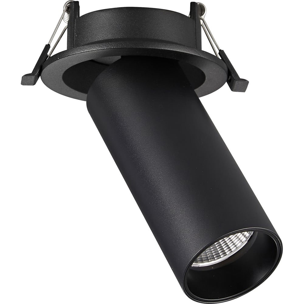 Изображение товара Св-к встр. ST luce Черный LED 1х7W 3000K 560Lm Ra 90 60 IP20 D95xH156 220-240V ST759.438.07