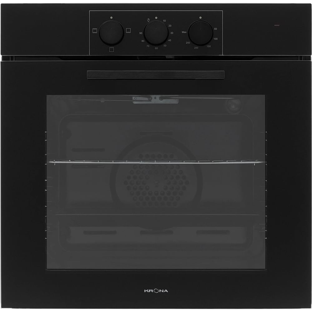 Изображение товара Духовой шкаф KRONA VOLLMOND 60 BL/BL 72 л, механическое управление Изображение товара Духовой шкаф KRONA VOLLMOND 60 BL/BL 72 л, механическое управление