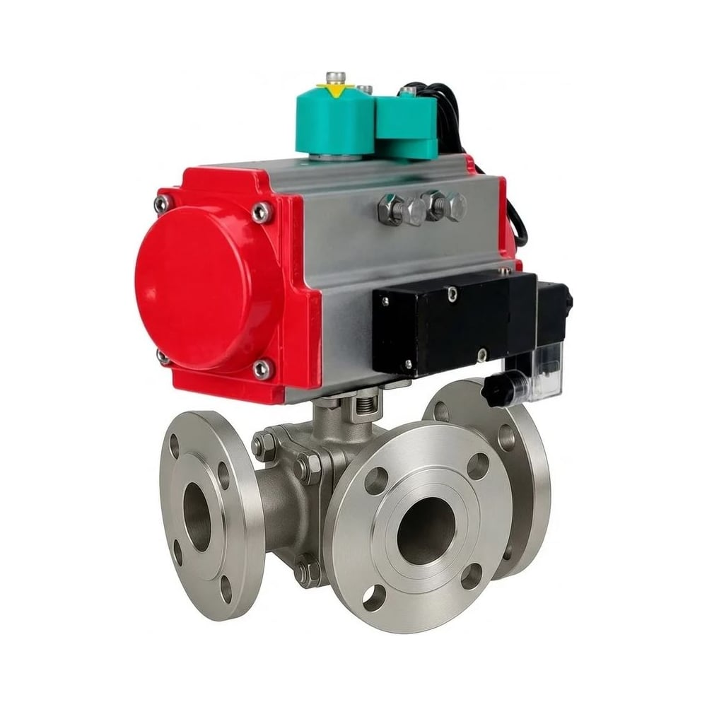 Изображение товара Кран шаровой DN20-316-316-PTFE-FP-3L-F-ISO-H