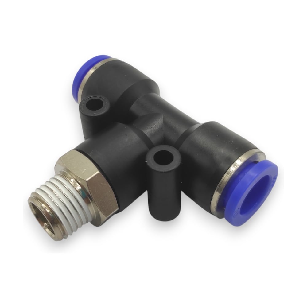 Изображение товара Фитинг-тройник Контактная Механика 1/4, трубка 10мм KZPB10-02P Изображение товара Фитинг-тройник Контактная Механика 1/4, трубка 10мм KZPB10-02P