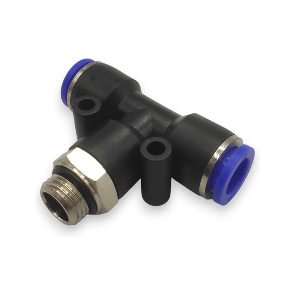 Изображение товара Фитинг-тройник Контактная Механика G1/4 10 мм KZPB10-02G Изображение товара Фитинг-тройник Контактная Механика G1/4 10 мм KZPB10-02G