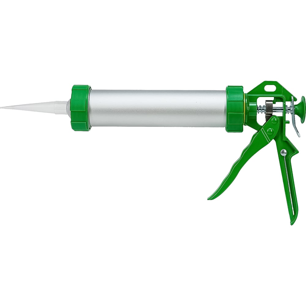 Изображение товара Пистолет для герметика закрытый РОСОМАХА ал.туба 310 мл 620008