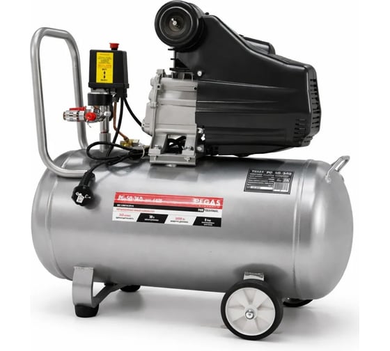 Изображение товара Поршневой масляный компрессор Pegas pneumatic Professional 50-340 6625