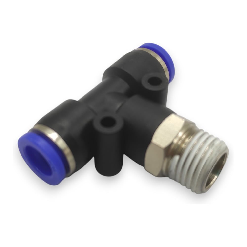 Изображение товара Фитинг-тройник Контактная Механика 1/4, трубка 8мм KZPB08-02P