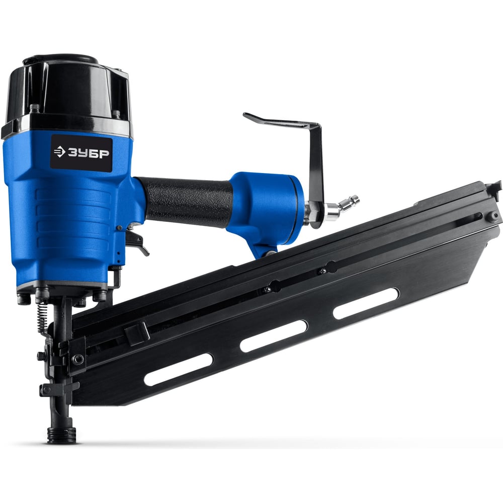 Изображение товара Пневматический нейлер для реечных гвоздей ЗУБР Профессионал SN21-90 (50-90 мм) 31931 31931_z01 Изображение товара Пневматический нейлер для реечных гвоздей ЗУБР Профессионал SN21-90 (50-90 мм) 31931 31931_z01
