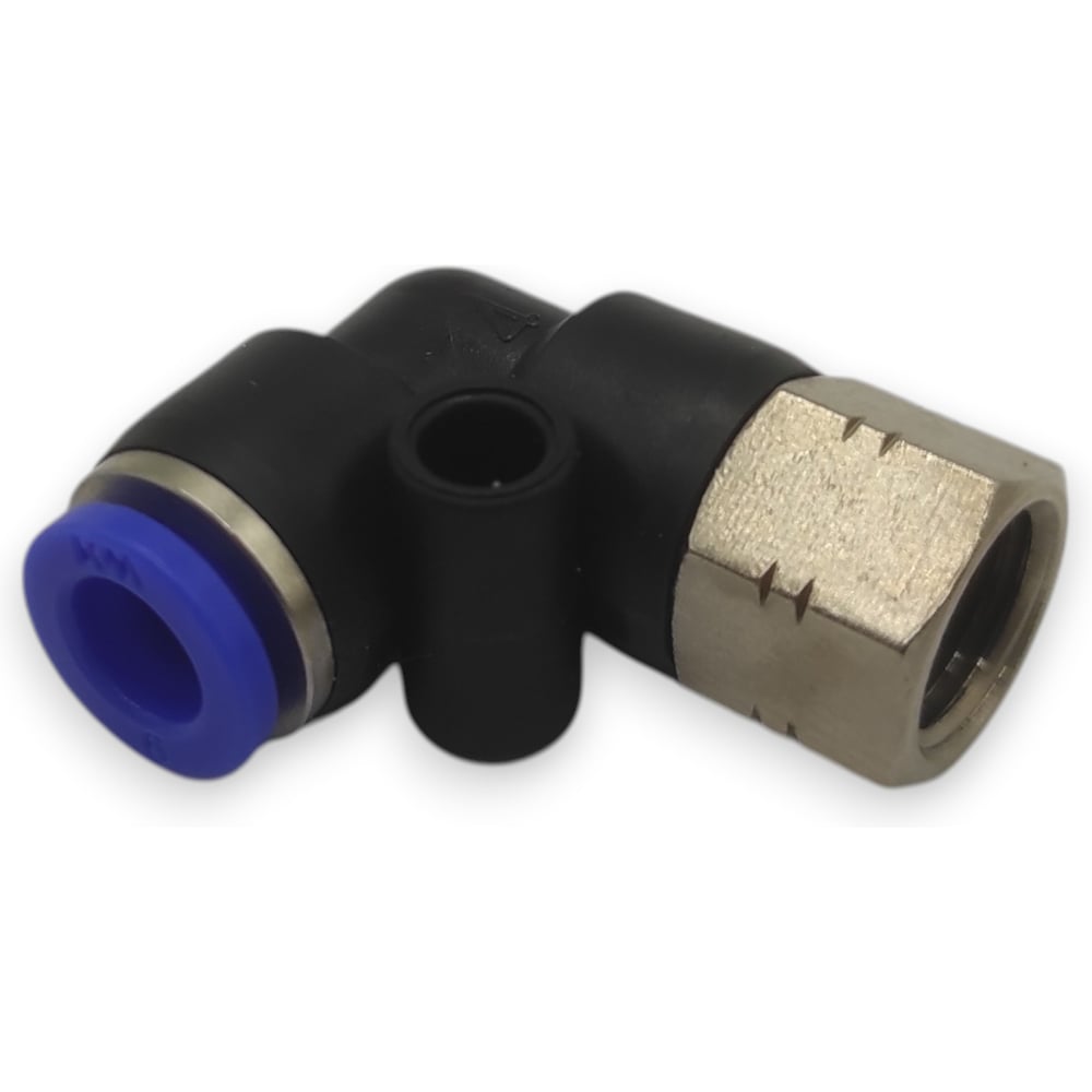 Изображение товара Фитинг цанговый угловой Контактная Механика 1/8, трубка 6мм KZPLF06-01P