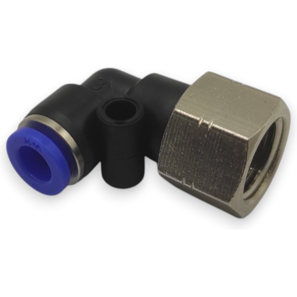 Изображение товара Фитинг цанговый угловой Контактная Механика 1/4, трубка 6мм KZPLF06-02P Изображение товара Фитинг цанговый угловой Контактная Механика 1/4, трубка 6мм KZPLF06-02P