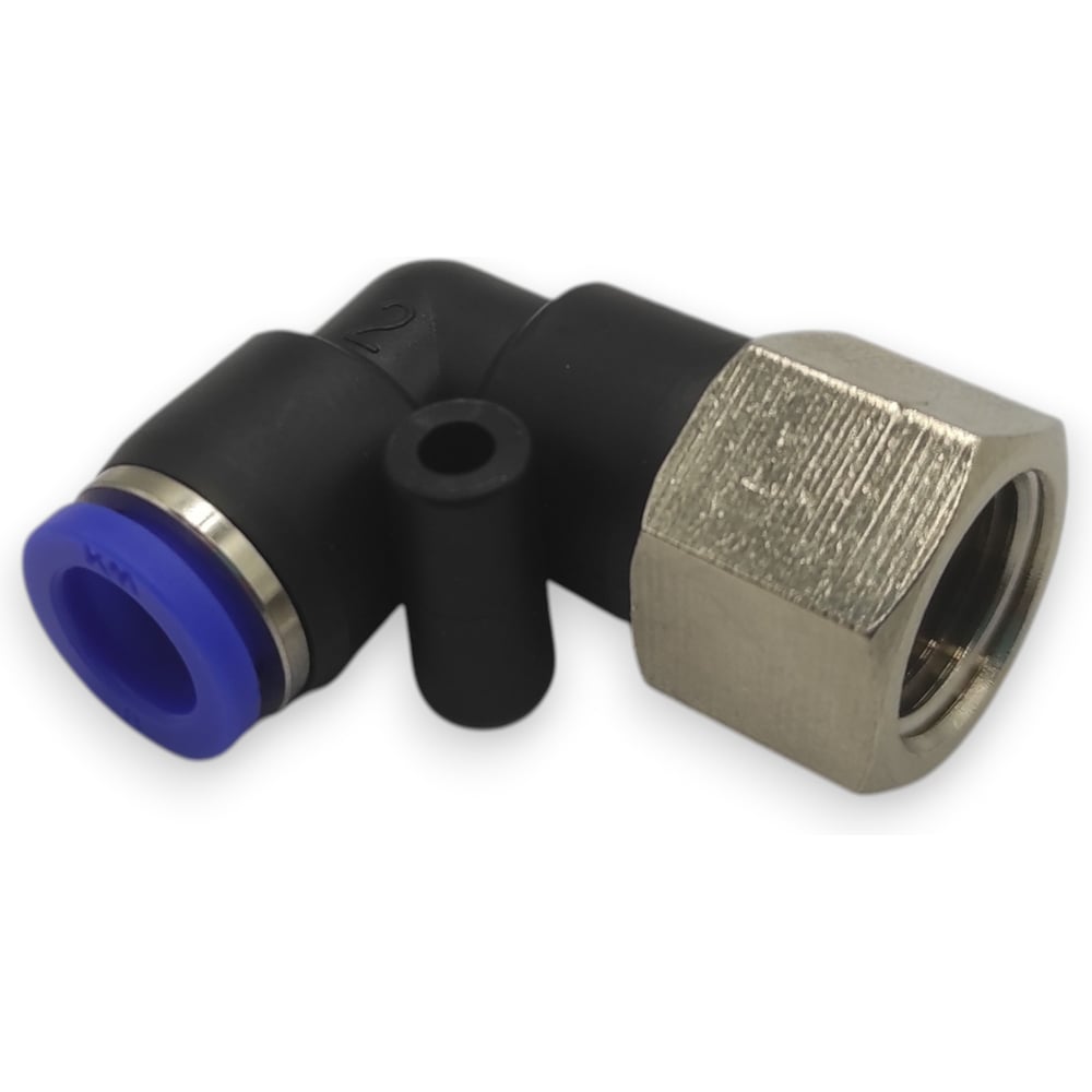 Изображение товара Фитинг цанговый угловой Контактная Механика 1/8F-8 мм Изображение товара Фитинг цанговый угловой Контактная Механика 1/8F-8 мм