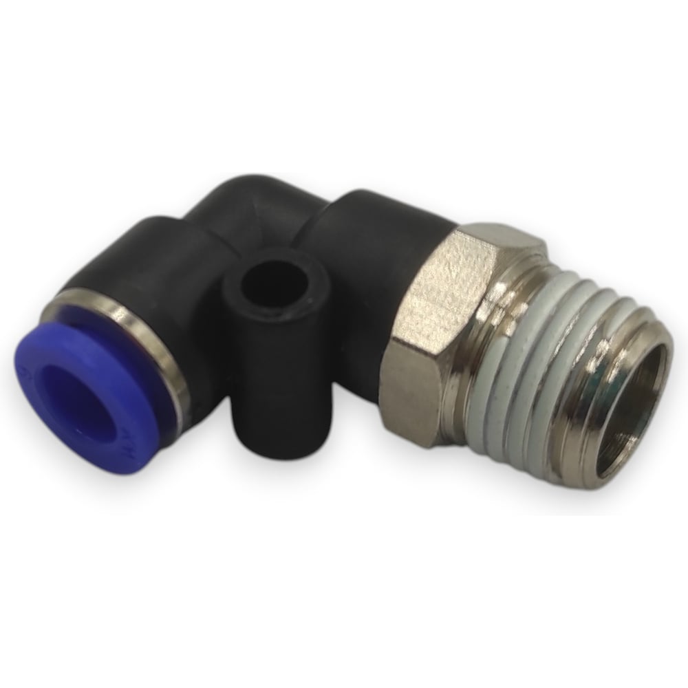 Изображение товара Фитинг цанговый угловой Контактная Механика 1/4, трубка 6мм KZPL06-02P Изображение товара Фитинг цанговый угловой Контактная Механика 1/4, трубка 6мм KZPL06-02P