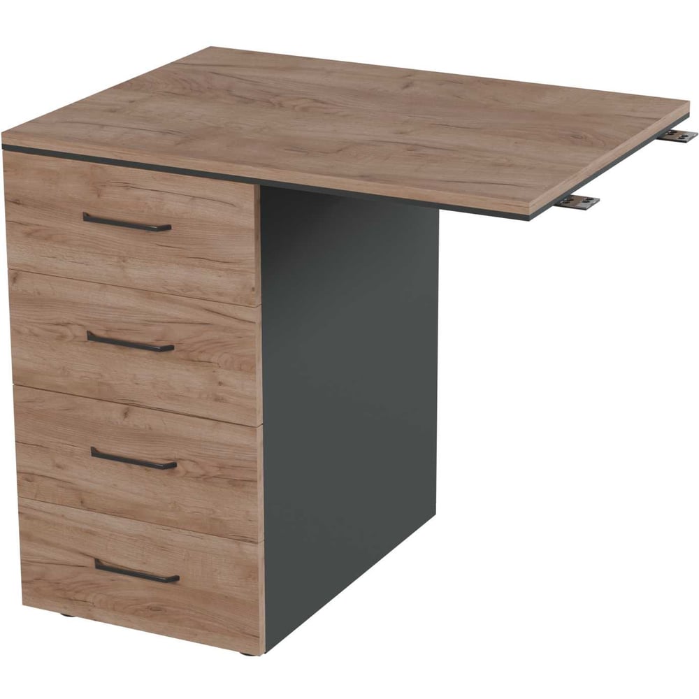 Изображение товара Тумба Альянс TP-450 Дуб крафт табачный с 4 ящиками