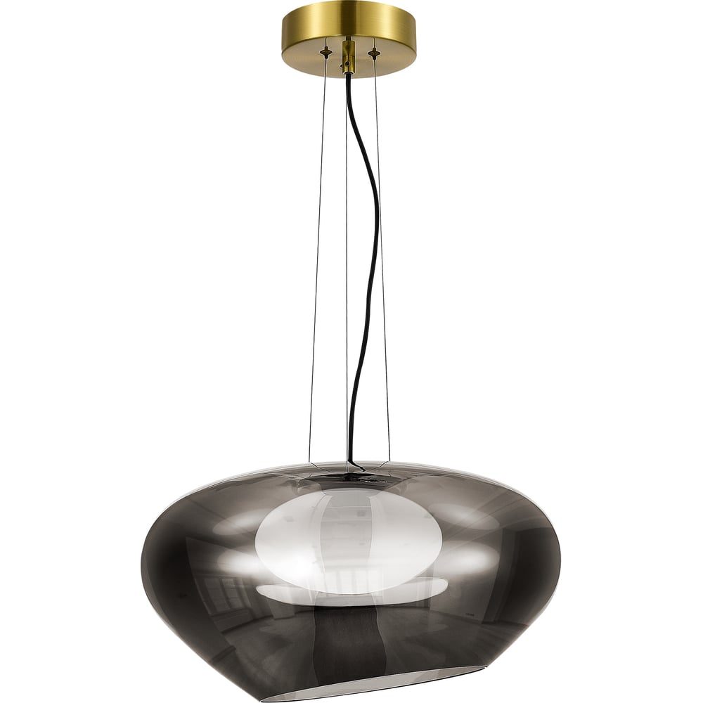 Изображение товара Светильник подвесной ST-Luce Латунь/Дымчатый, Белый LED 1х20W 3000K ST luce SL6019.313.01