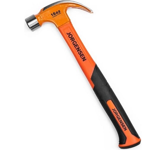 Изображение товара Молоток-гвоздодёр Pony Jorgensen 454г (с фиберглассовой рукояткой) 60003
