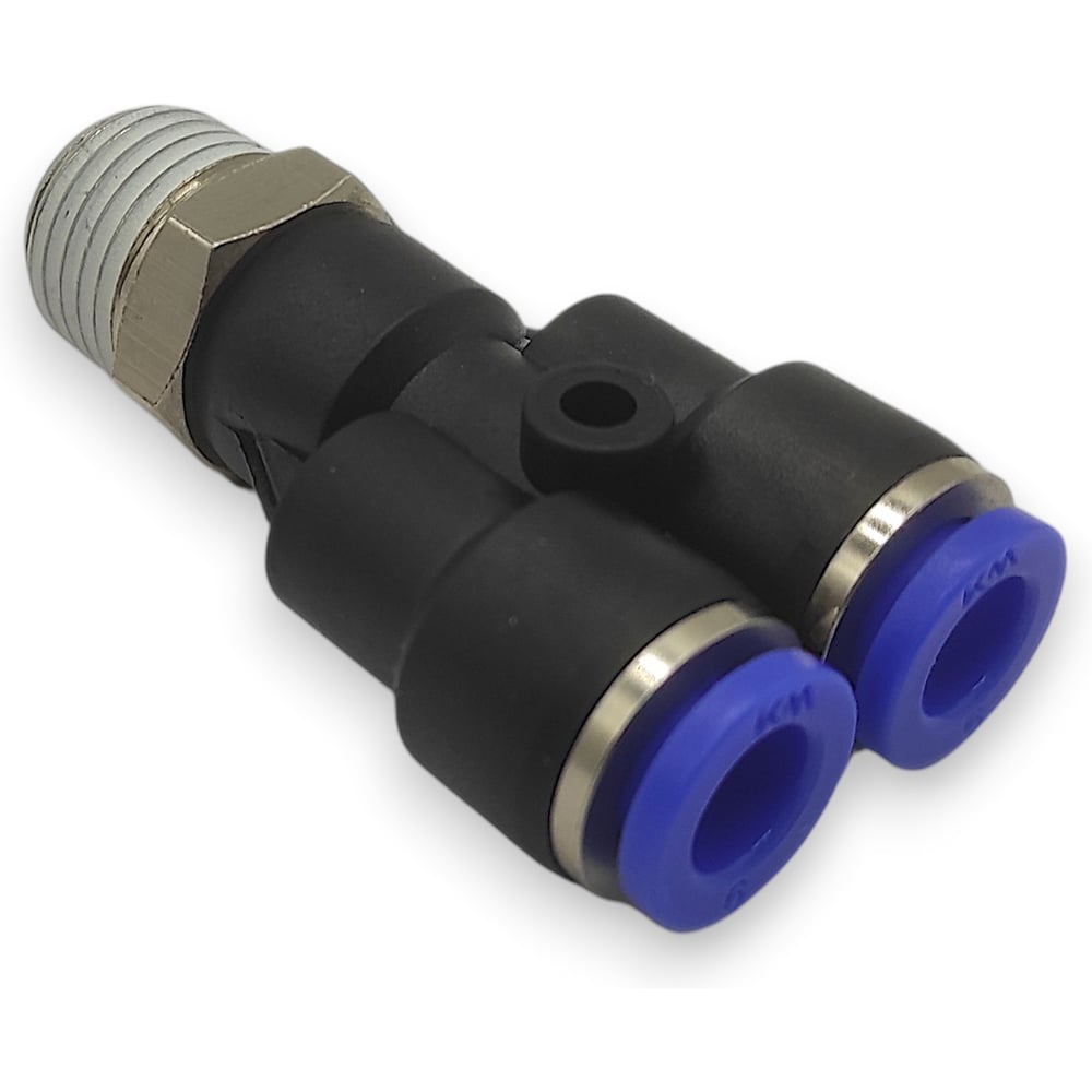 Изображение товара Тройник Контактная Механика Y-образный трубка 6мм, 1/4 KZPWT06-02P Изображение товара Тройник Контактная Механика Y-образный трубка 6мм, 1/4 KZPWT06-02P