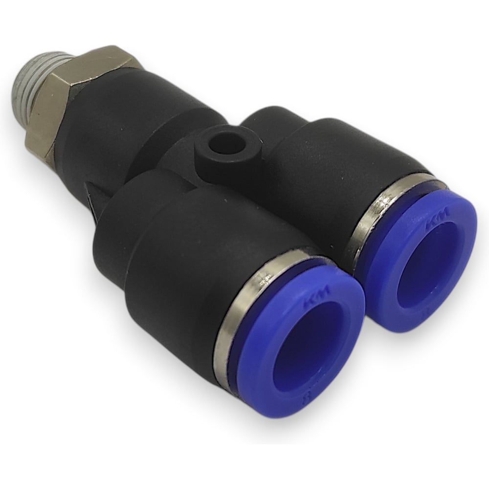 Изображение товара Тройник Контактная Механика KZPWT08-01P 1/8M-8мм Изображение товара Тройник Контактная Механика KZPWT08-01P 1/8M-8мм