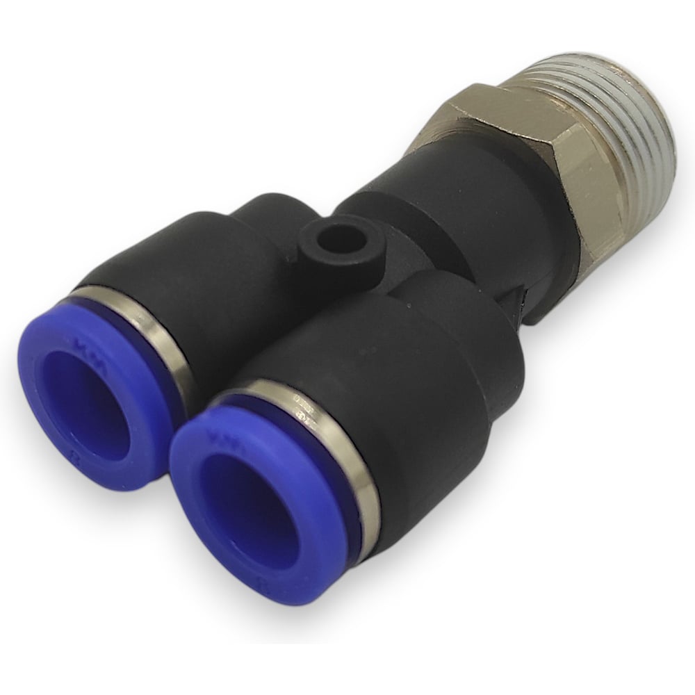 Изображение товара Тройник Контактная Механика KZPWT08-03P Y-образный 8 мм 3/8M