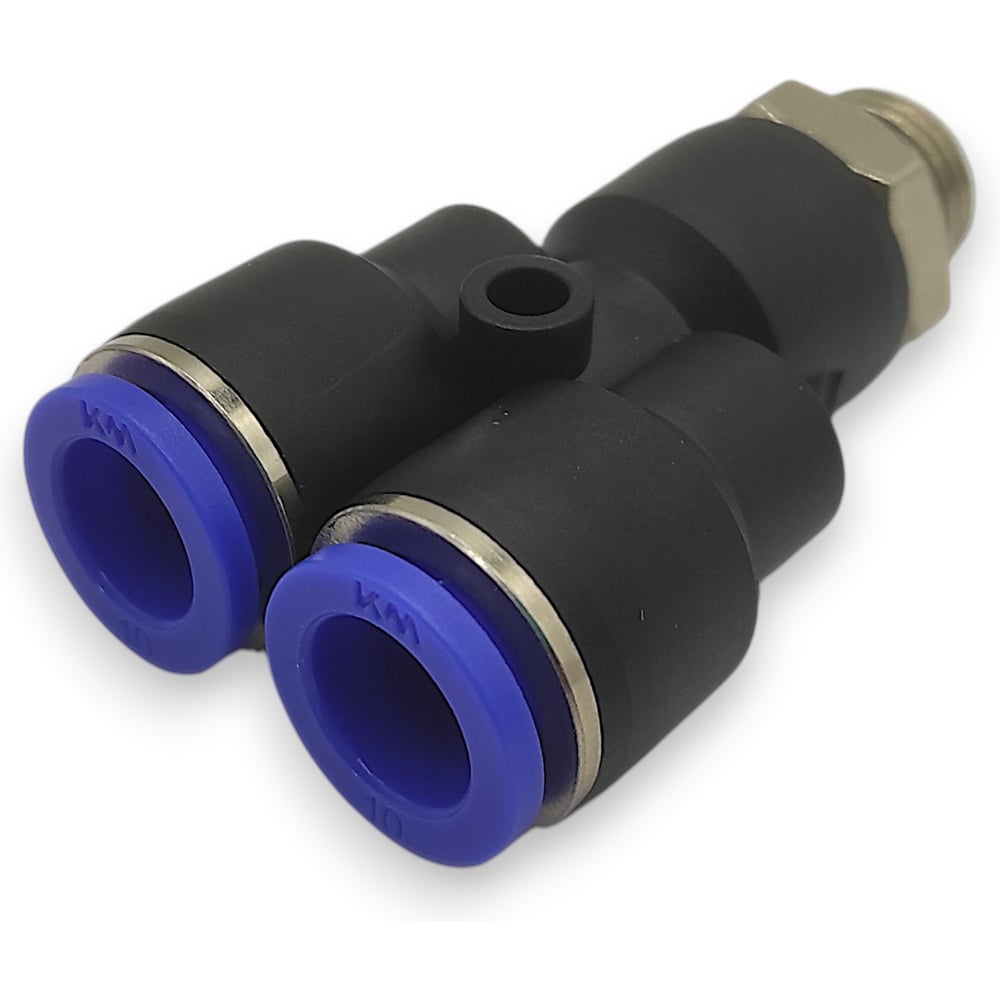 Изображение товара Тройник Контактная Механика KZPWT10-02G Y-образный 10 мм 1/4M Изображение товара Тройник Контактная Механика KZPWT10-02G Y-образный 10 мм 1/4M