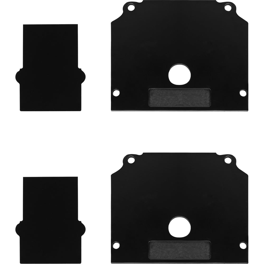 Изображение товара Торцевая заглушка ST LUCE (внешняя и внутренняя 2+2шт) черный ST047.489.02
