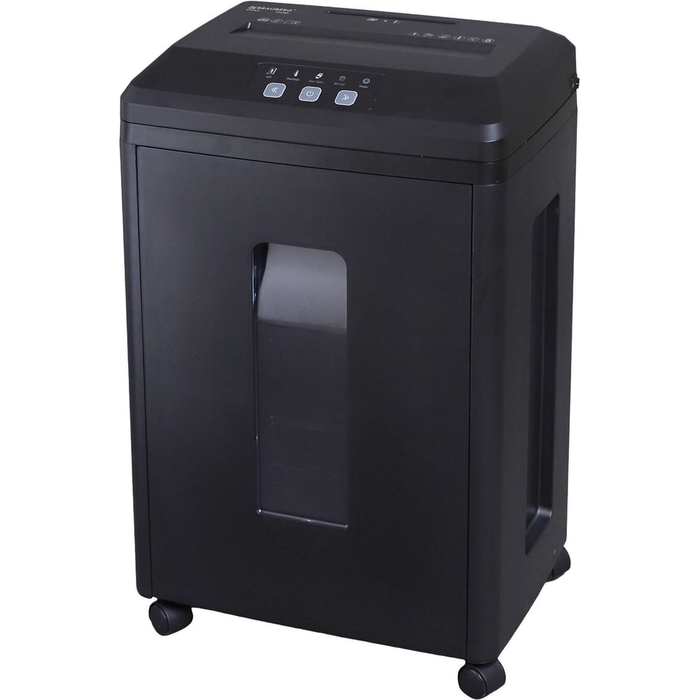 Изображение товара Уничтожитель BRAUBERG (шредер) PRO PS623n, CD, HeavyDuty, 7 секретн., 1х2мм, 6 листов, 23л 532592