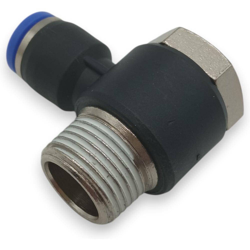 Изображение товара Фитинг угловой Контактная Механика KZPH08-03P 8мм 3/8М