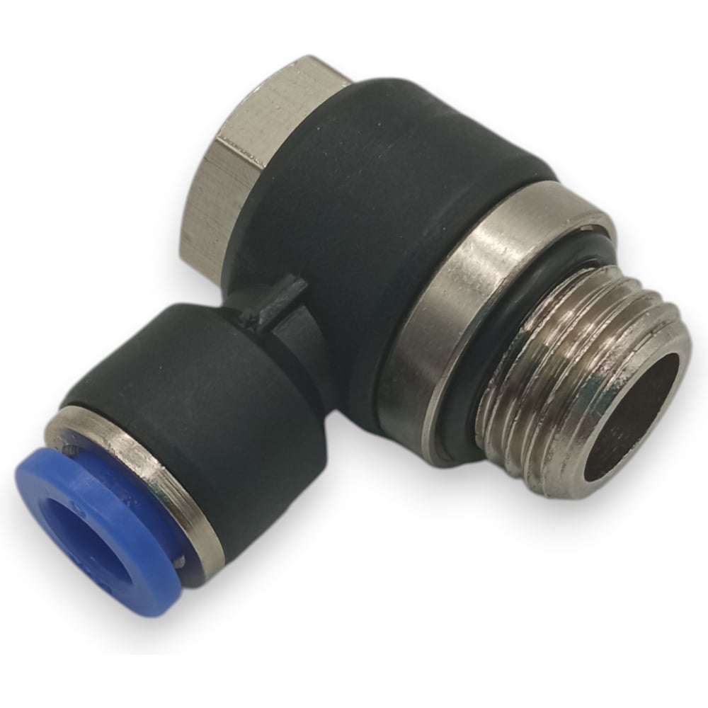 Изображение товара Фитинг угловой Контактная Механика трубка 6мм, G1/4 KZPH06-02G Изображение товара Фитинг угловой Контактная Механика трубка 6мм, G1/4 KZPH06-02G