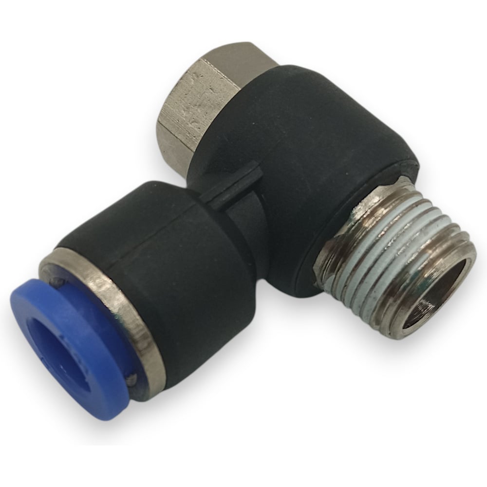 Изображение товара Фитинг угловой Контактная Механика 1/8M-6 мм KZPH06-01P