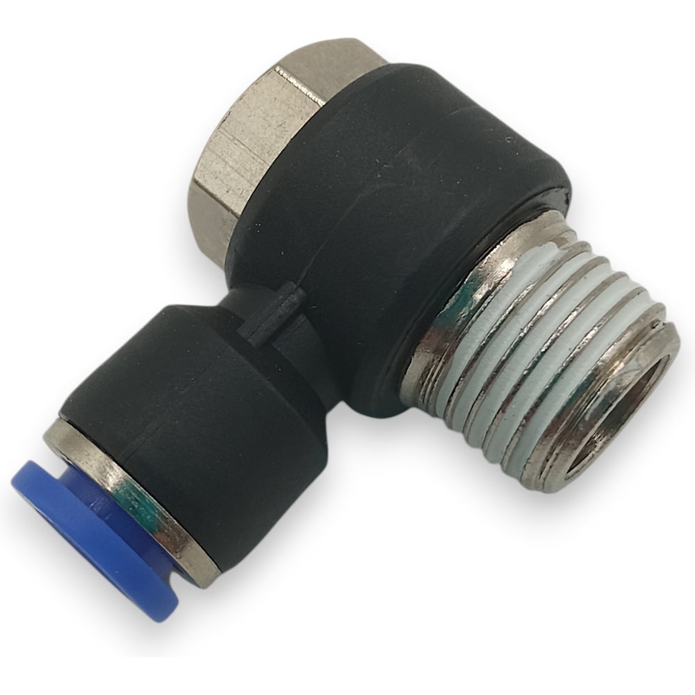 Изображение товара Фитинг угловой Контактная Механика KZPH06-02P 6 мм Изображение товара Фитинг угловой Контактная Механика KZPH06-02P 6 мм