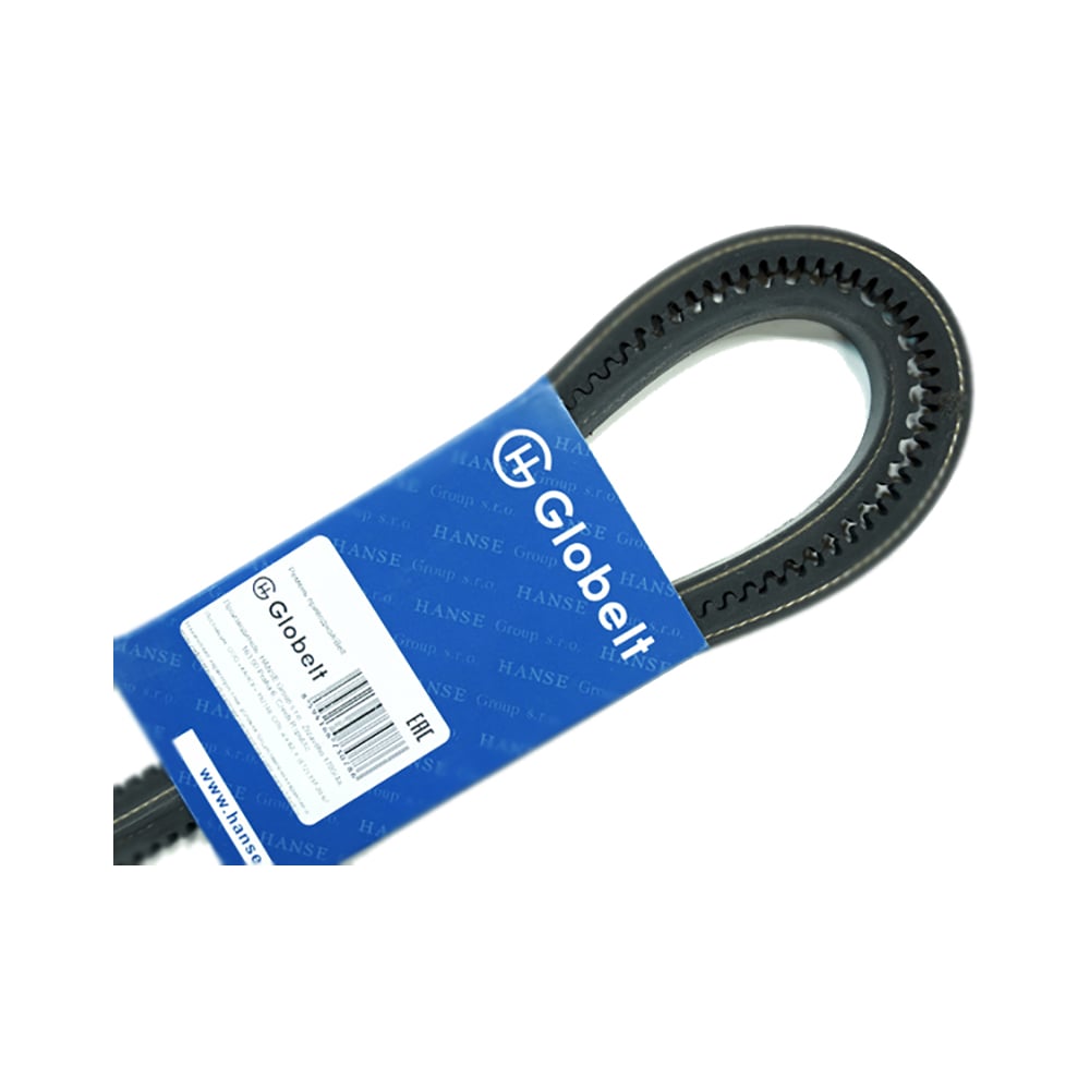 Изображение товара Зубчатый приводной ремень Globelt XPB-1250 1250 мм длинна для промышленного оборудования